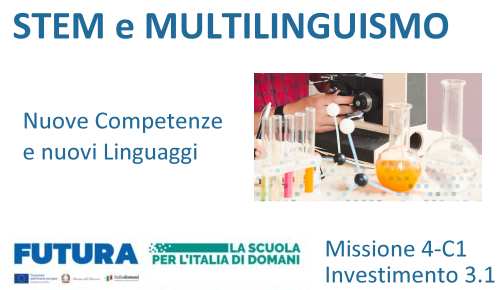 Azioni di potenziamento delle competenze STEM e multilinguismo - I.C. Riva Ligure e San Lorenzo al mare